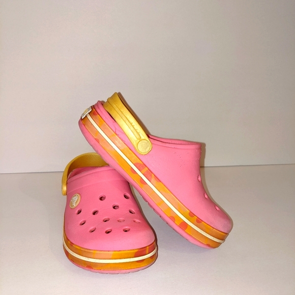 Kids Crocs Crocband Clogs Girls 10 - Picture 3 of 7